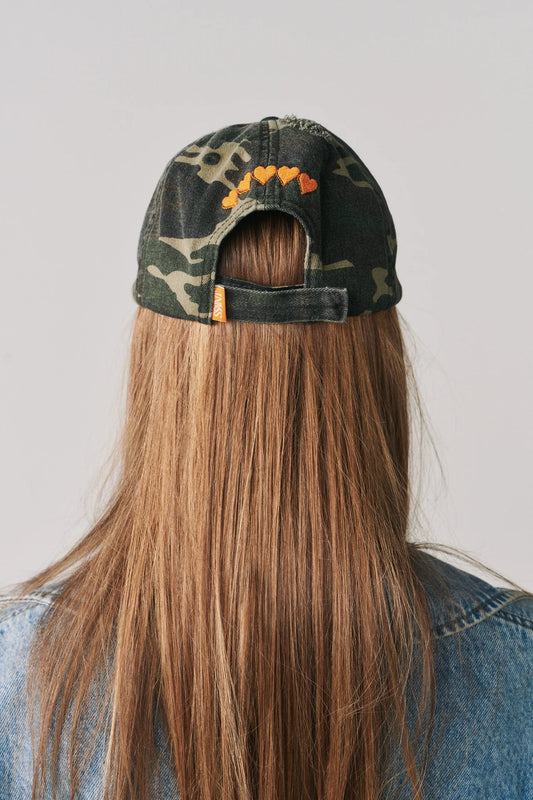 SSAINT - Camo Dad Cap - Orange
