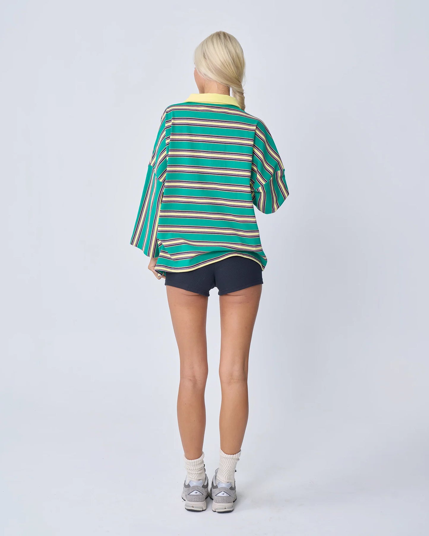 Near The Sea - Oversized Polo - Green
