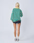 Near The Sea - Oversized Polo - Green
