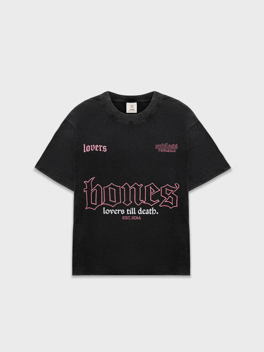 Billy Bones Club - The Endless Tee - Vintage Black/Pink