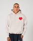 SSAINT - Grey Heart Hoodie