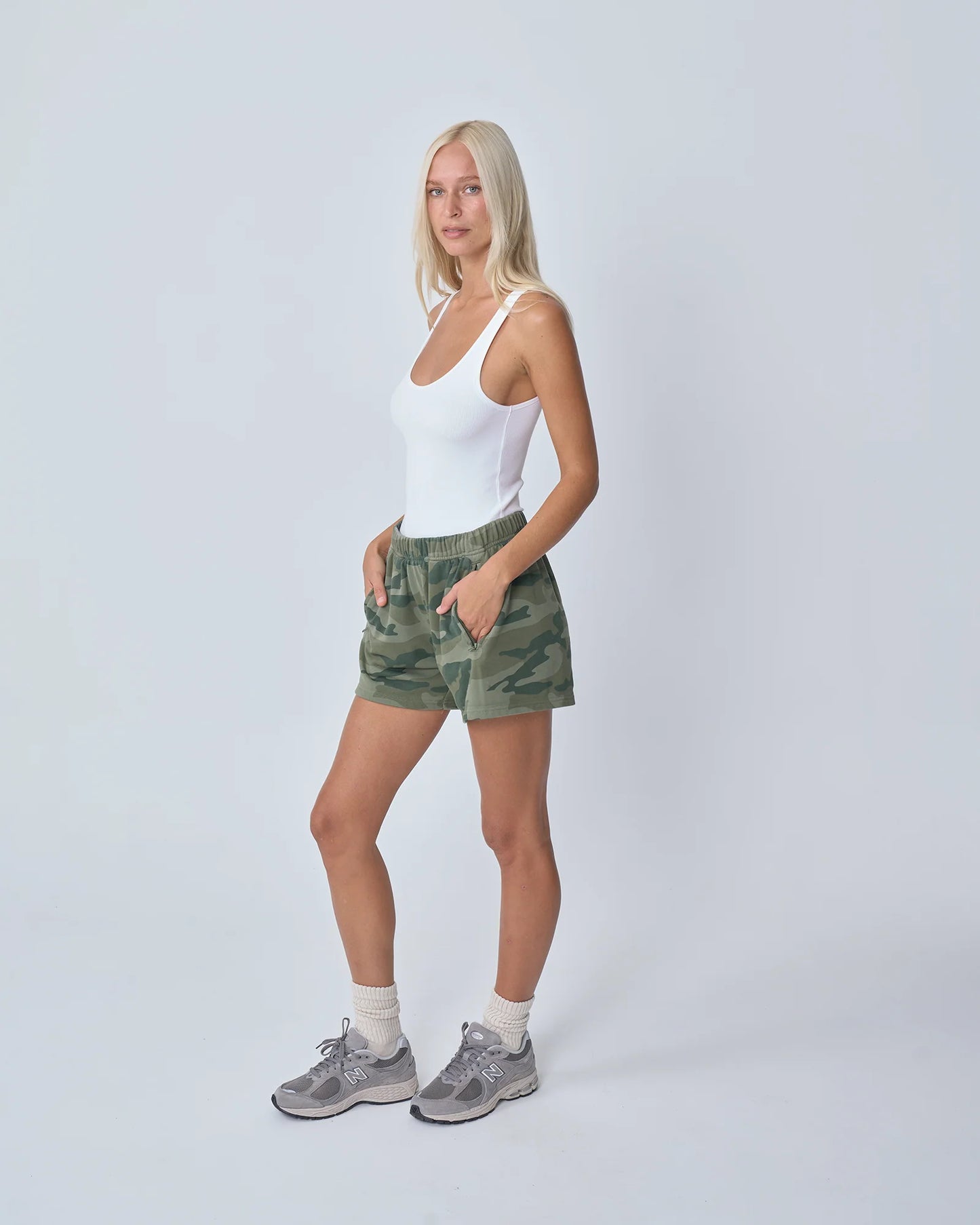 Near The Sea - Everyday Jersey Short - Camo