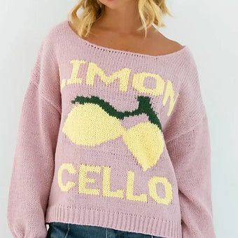 Paper Heart - Lemoncello Pink Knit Jumper