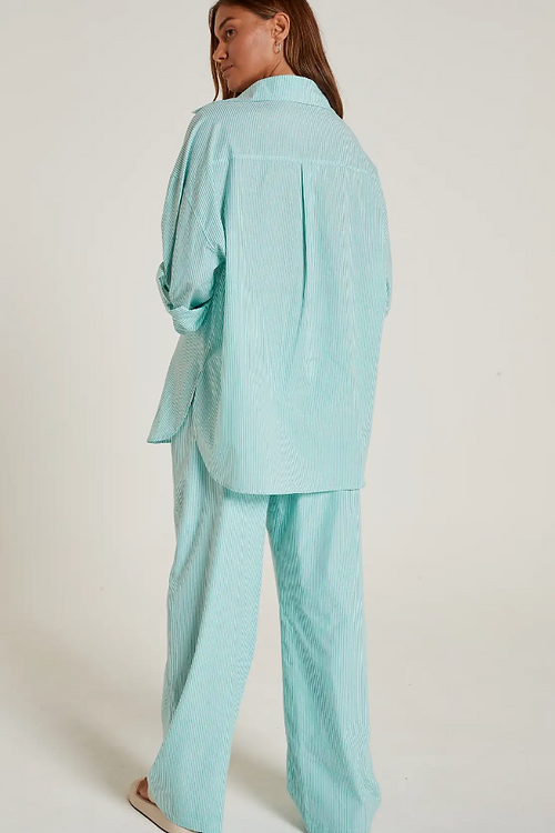 All Fenix - Lucia Striped Pants - Green