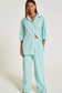 All Fenix - Lucia Striped Pants - Green
