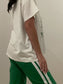 By Frankie - Green/White Spicy Margs Pants Set