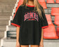Billy Bones Club -  False Start Ringer Tee - Washed black