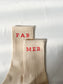 FAR MER by Whitney - Beige FAR MER. Boot Socks