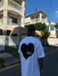 SSAINT - Heart Tee - Black