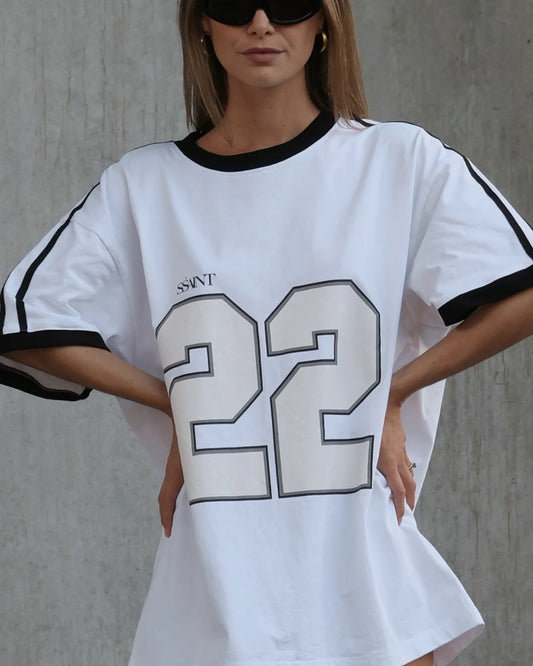 SSAINT - Twenty Two Tee White