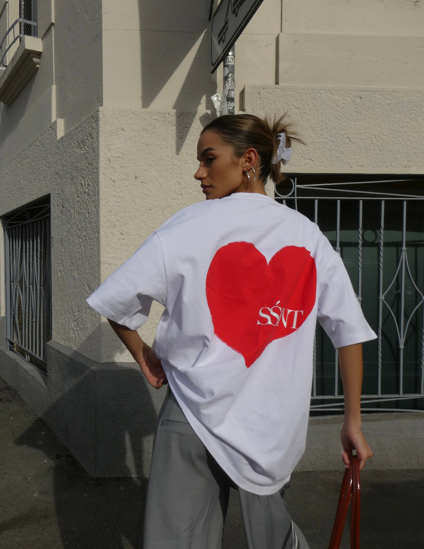 SSAINT - Heart Tee: Red