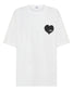 SSAINT - Heart Tee: Black