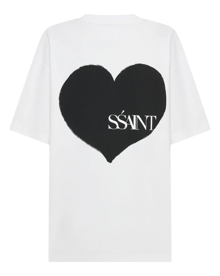 SSAINT - Heart Tee: Black