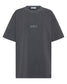 SSAINT - No Vacancy Tee Charcoal Acid Wash