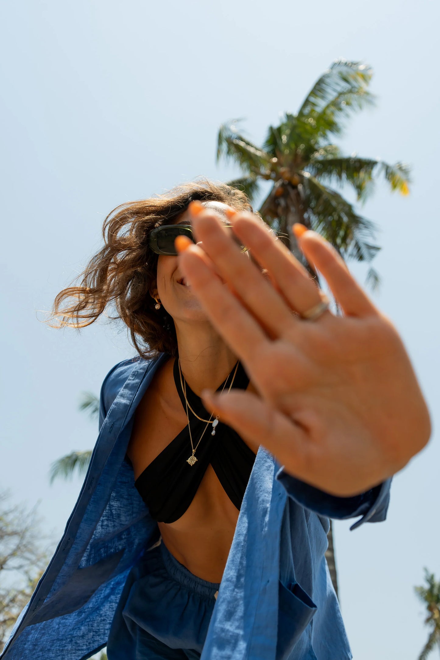 Cracker Day Club - Take It Easy Shirt - Blue