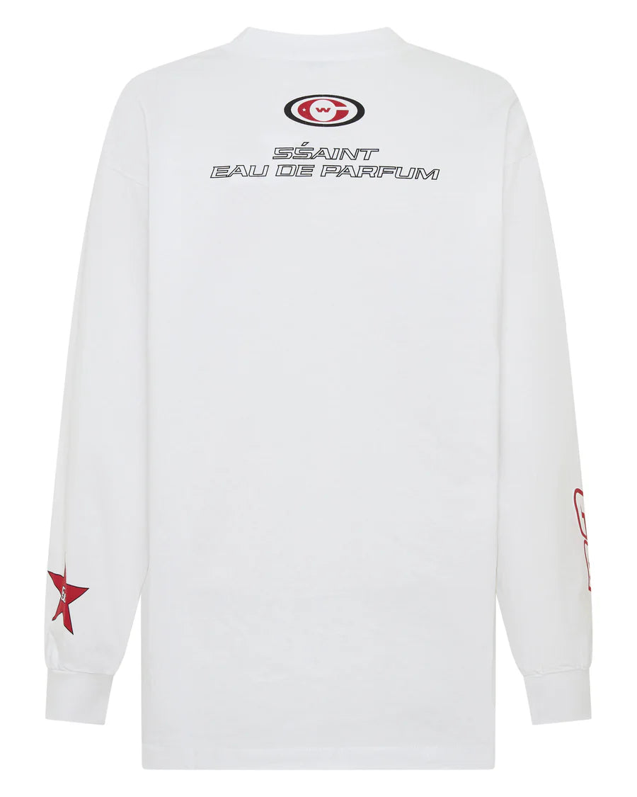 SSAINT - Signature Moto Tee - White
