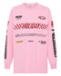 SSAINT - Signature Moto Tee - Pink