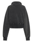 SSAINT - Acid Wash Crop Jacket - Charcoal
