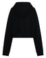 SSAINT - Cropped Hoodie - Black & Butter