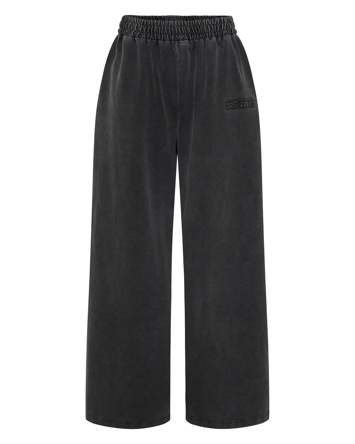 SSAINT - Acid Wash Trackpants - Charcoal