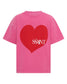 SSAINT - Kids Heart Tee - Acid Wash Pink