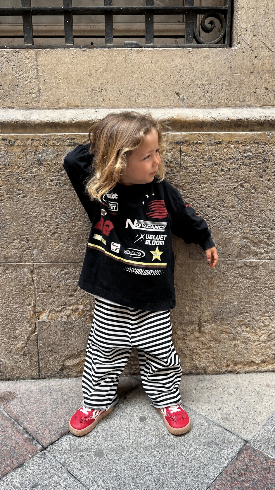 SSAINT - Kids/Youth Signature Moto Tee - Black