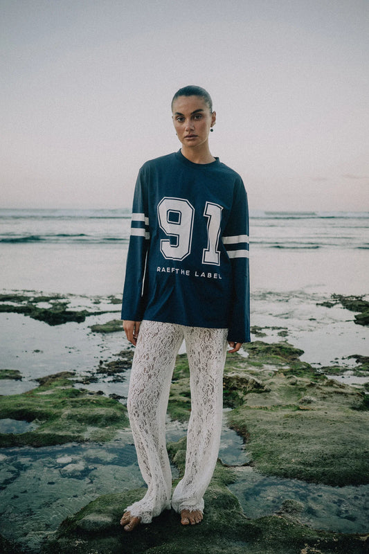 RAEF the Label - Jersey 91 Longsleeve Top - Navy