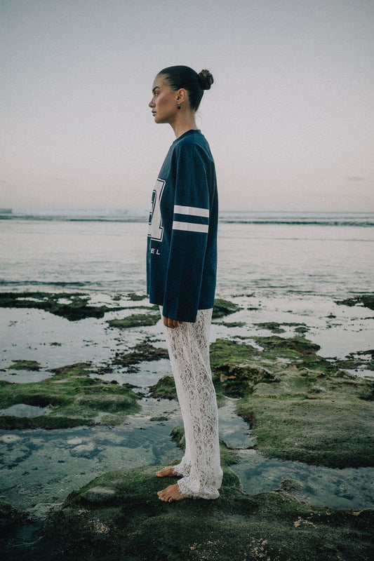 RAEF the Label - Jersey 91 Longsleeve Top - Navy