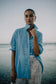 RAEF the label - Lala Shirt - Cornflower