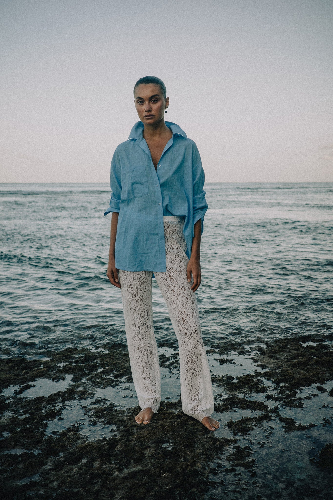 RAEF the label - Lala Shirt - Cornflower