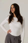 RAEF - Gia Double Layer Top - White