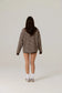RAEF - Frankie Crew Neck Fleece - Dark Truffle / Stripe