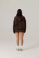 RAEF - Remy Zip Fleece Hoodie - Vintage Dark Truffle