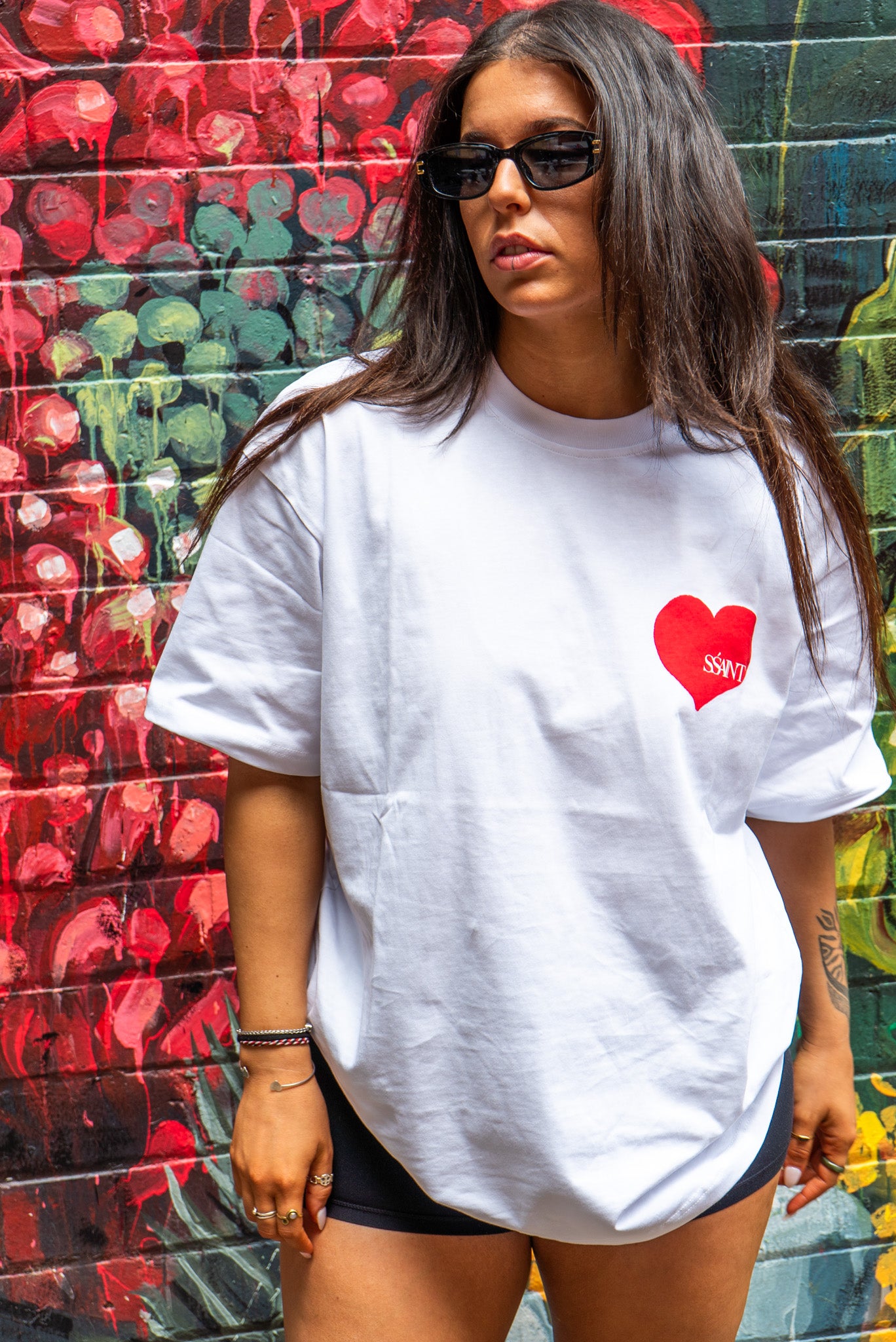 SSAINT - Heart Tee: Red