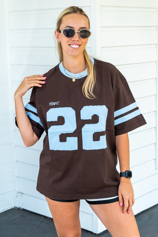 SSAINT - Twenty Two Motion Tee - Espresso