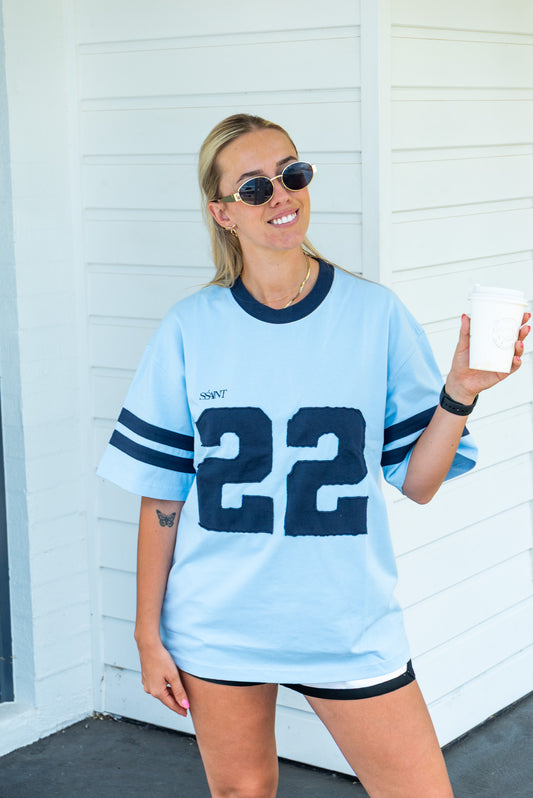 SSAINT - Twenty Two Motion Tee - Powder Blue