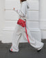SSAINT - Barrel Trackpants - Grey & Red