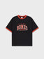 Billy Bones Club -  False Start Ringer Tee - Washed black