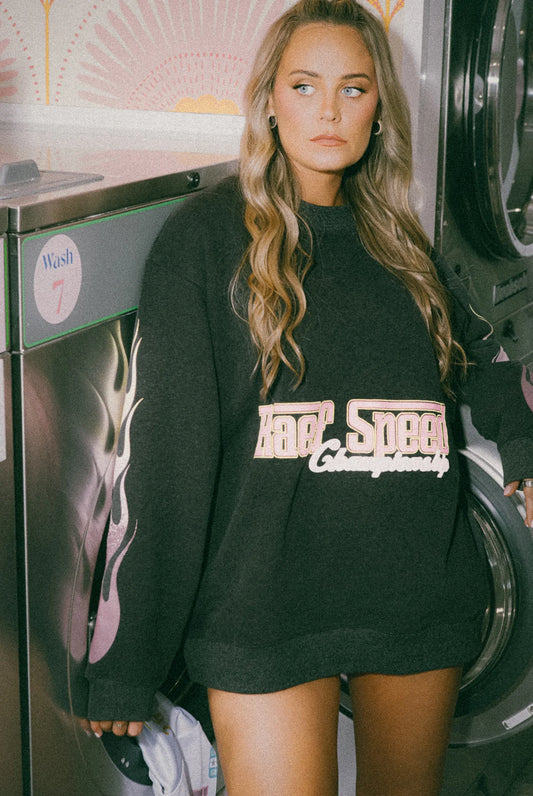 RAEF - Sienna Sweater - Washed Black