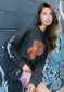Sea Street - Flaming Hibiscus Long Sleeve Tee