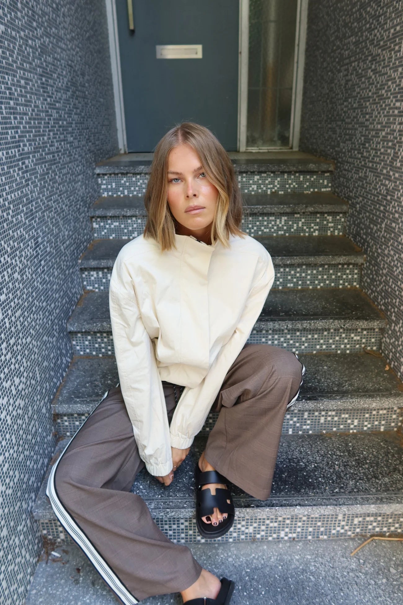 Raef - Hadley Jacket - Chalk