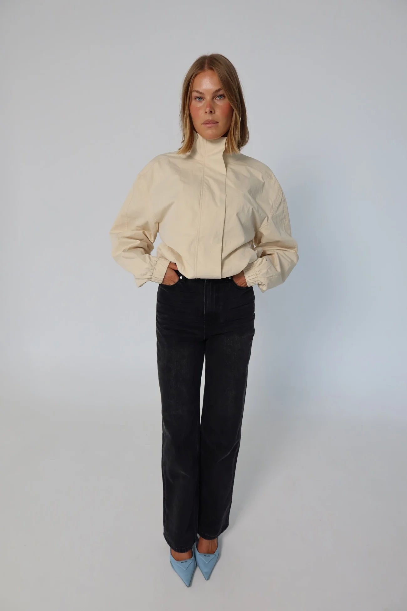 Raef - Hadley Jacket - Chalk