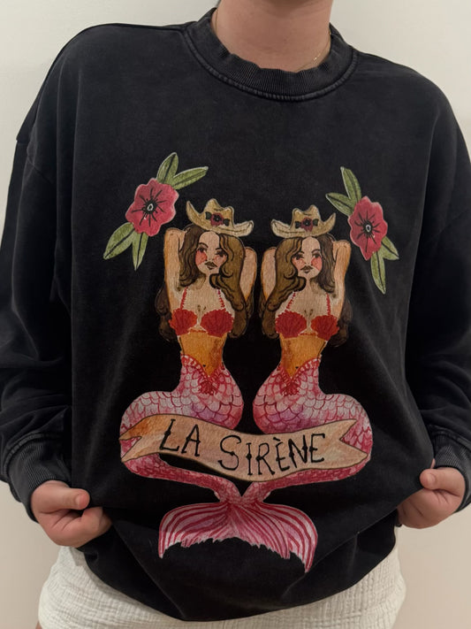 Maku The Label - Mermaid La Sirene Crew Neck