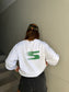 SSAINT - Rebel Long Sleeve - White & Green