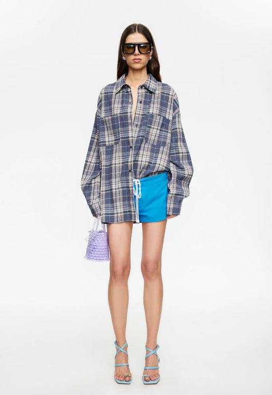 Lioness - Clarity Shirt Ash Plaid