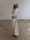 SSAINT - Barrel Trackpants - Grey & Red