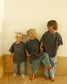 SSAINT - Kids No Vacancy Tee - Charcoal