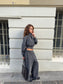 SSAINT - Acid Wash Trackpants - Charcoal