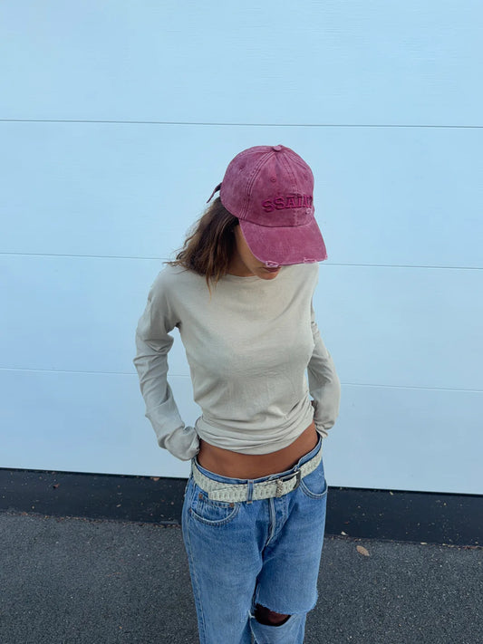 SSAINT - Logo Cap - Cherry