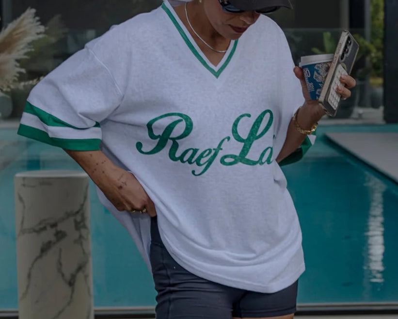 RAEF the Label - Est. Graphic Tee - White
